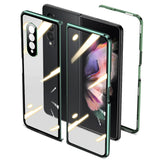 Magnetic Double Sided Glass Case for Samsung Galaxy Z Fold 3