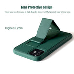 Wrist Strap Case For iPhone 12 11 Pro Max  iPhone12 Phone Magnetic Cover With Stand Sit Holder