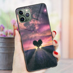 Phone Cases For iphone 11 Pro Max SE 2020 XS Max XR X  7 8 Plus 12 mini Pro Max Case Cover Glossy Silicone Soft