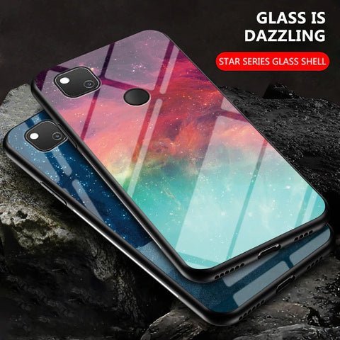 Starry Tempered Case | For Google Pixel 4